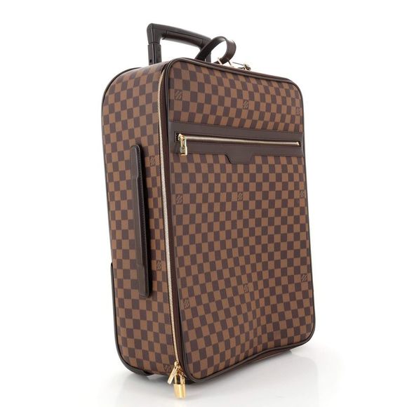 Louis Vuitton Pegase Luggage Damier 55 Brown - Picture 3 of 8